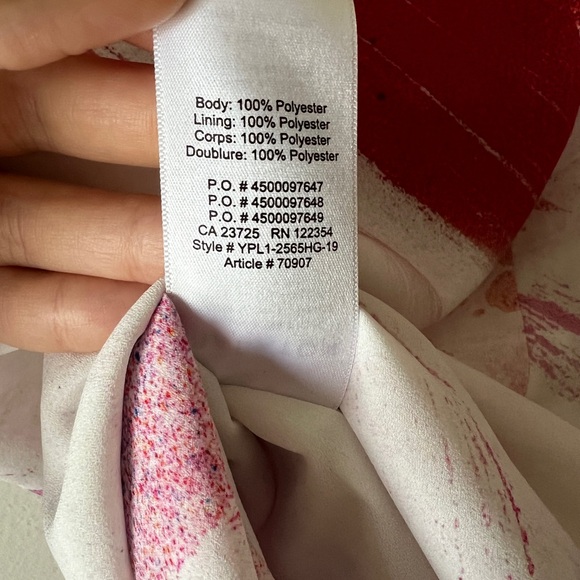 Aritzia Babaton Hopkins tie blouse L - Picture 10 of 11